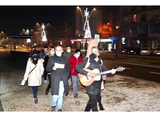 Cantar das Janeiras em Dia de Reis pelas ruas da Freguesia 