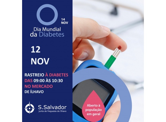 Rastreio da Diabetes_12 Novembro no Mercado de Ílhavo 